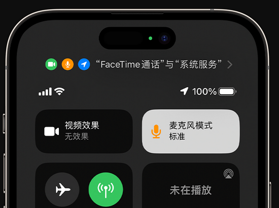 共青城苹果授权维修网点分享iPhone在通话时让你的声音更清晰 