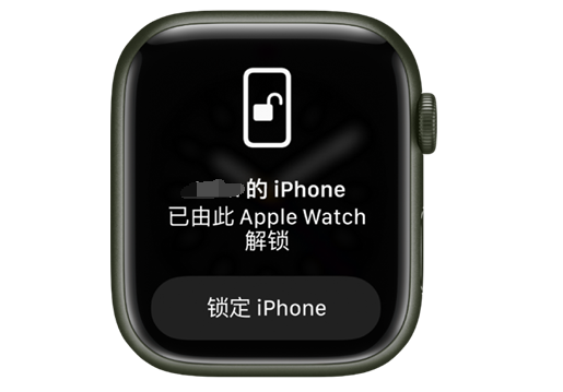 共青城苹果手机维修分享用 AppleWatch 解锁配备面容 ID 的 iPhone方法 